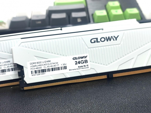 光威（GLOWAY）推出DDR5 48G高端电竞超频条，轻松超频7200MHZ