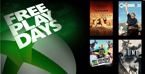 Xbox金会员免费玩 极限国度 猎杀对决等