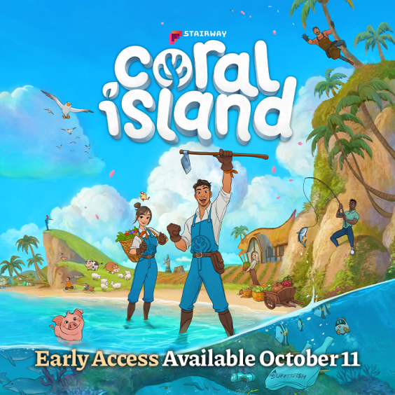 模拟珊瑚岛10月11日开启抢先体验 正式版追加中文