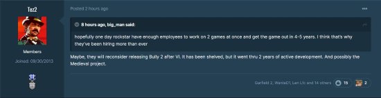 曝 恶霸鲁尼2将在GTA6之后推出